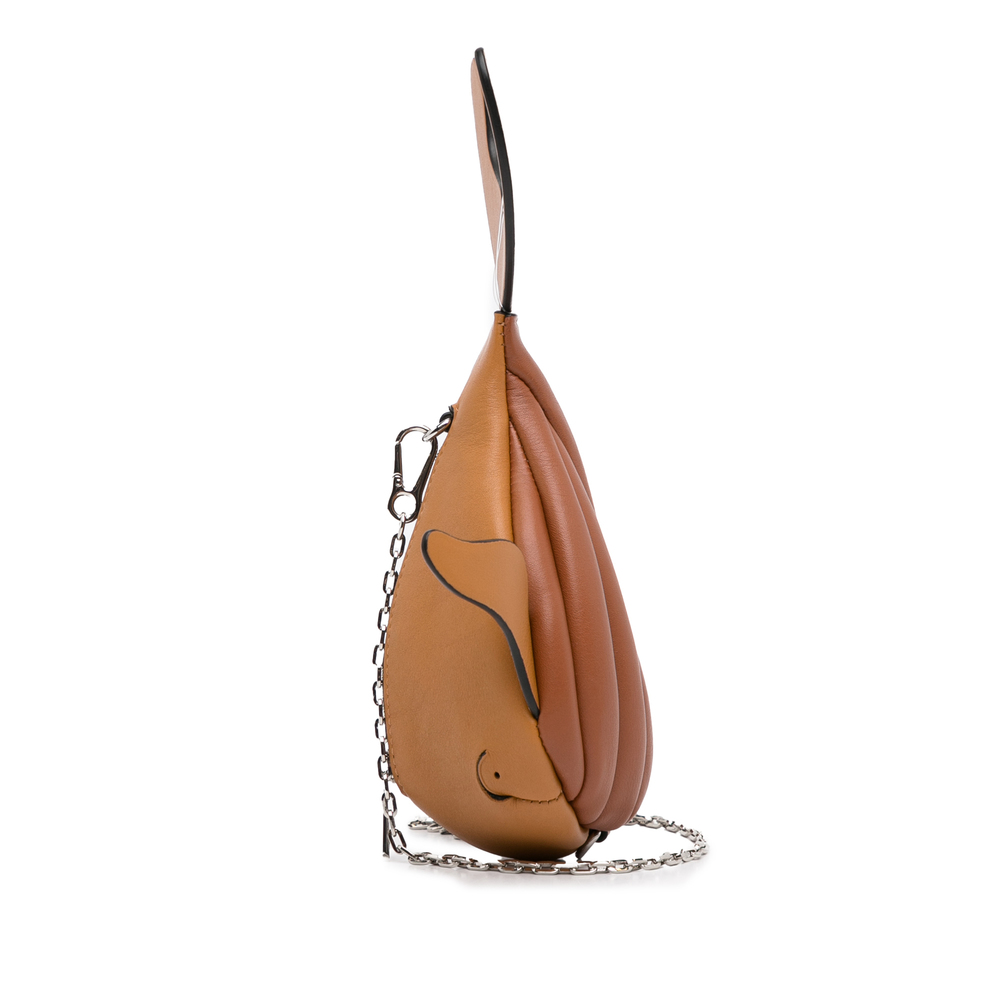 Pre-Loved LOEWE Leather Whale Pouch - Picture 3 of 12